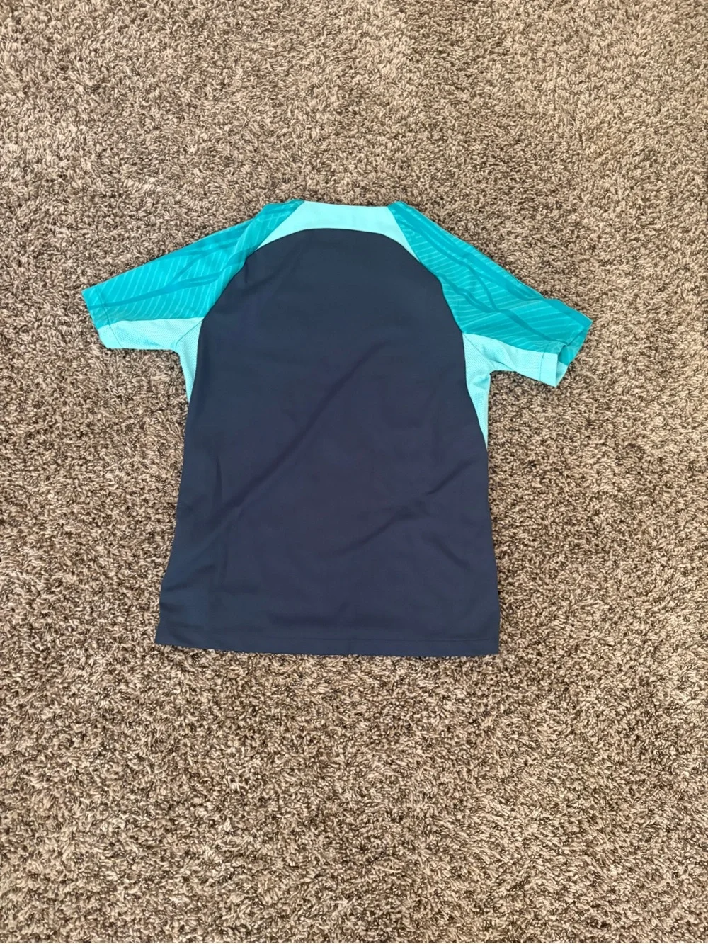 Nike Kids' Dark Blue & Teal FC Barcelona Training Jersey